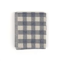 *Bunzlau Theedoek Check Dark Blue